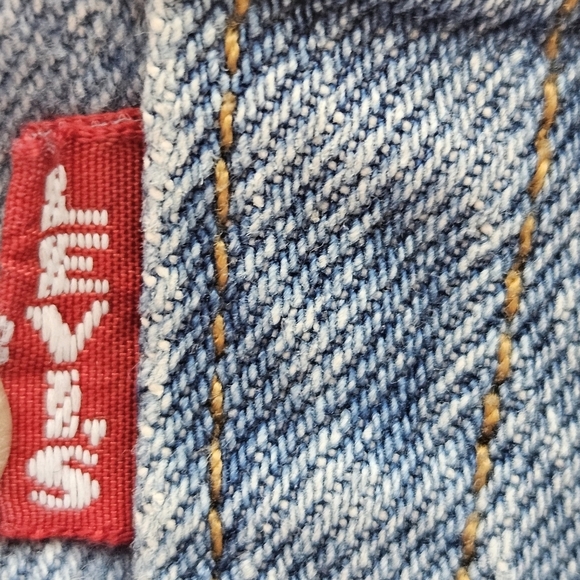 Levis Premium Denim Skinny Straight Leg Jeans Tag Size 34x30 (Actual 32x27.5) - Picture 6 of 13